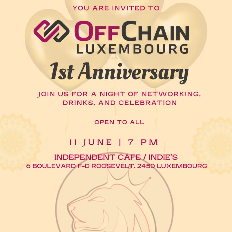 Cover Image for Offchain Luxembourg 1st anniversary