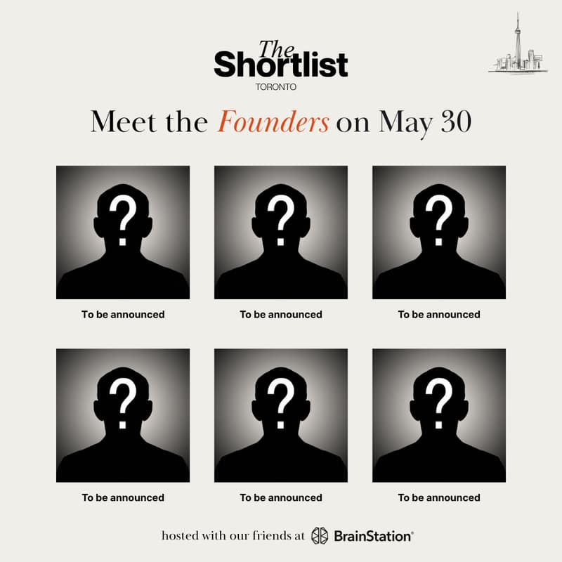 Cover Image for The Shortlist: April Founder Showcase (Toronto Edition)