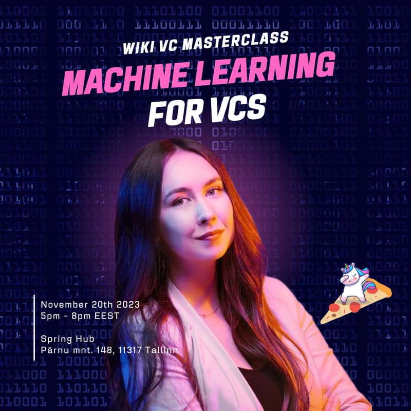 Cover Image for WikiVC Masterclass - Machine Learning for VCs