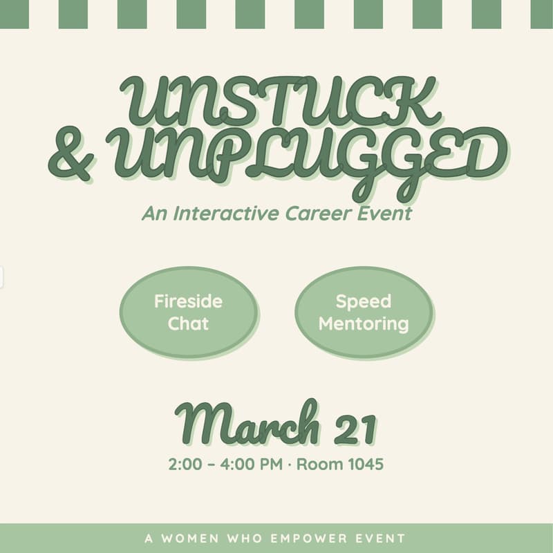 Cover Image for Unstuck & Unplugged: An Interactive Career Event