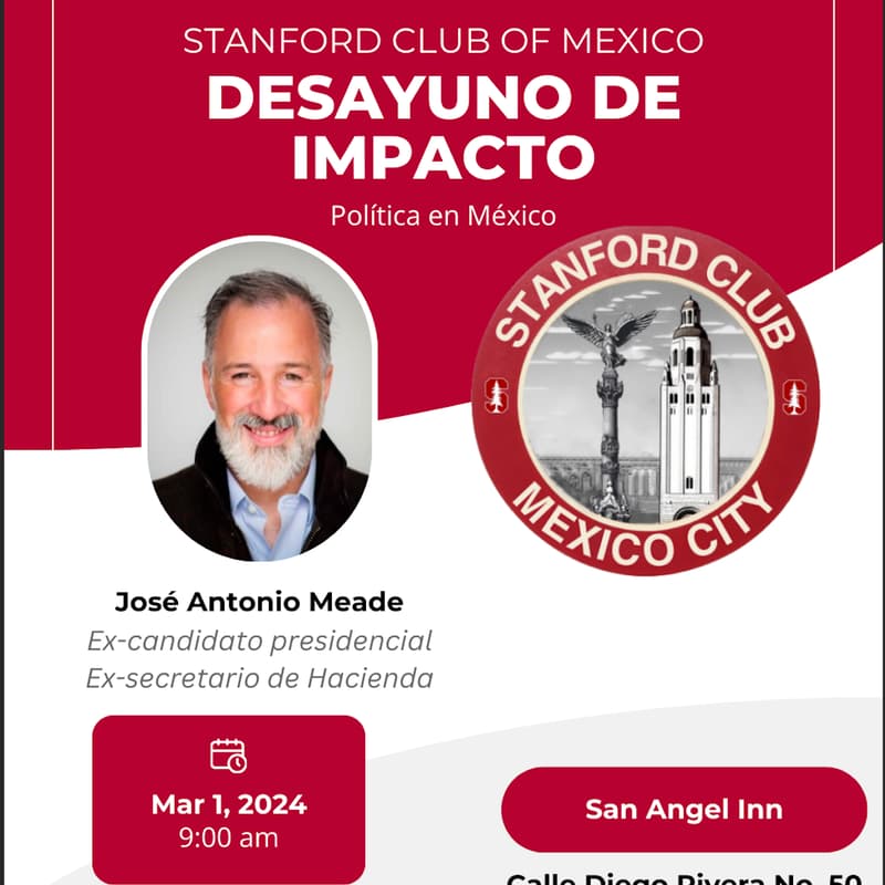 Foto de portada de Desayuno de Impacto - José Antonio Meade