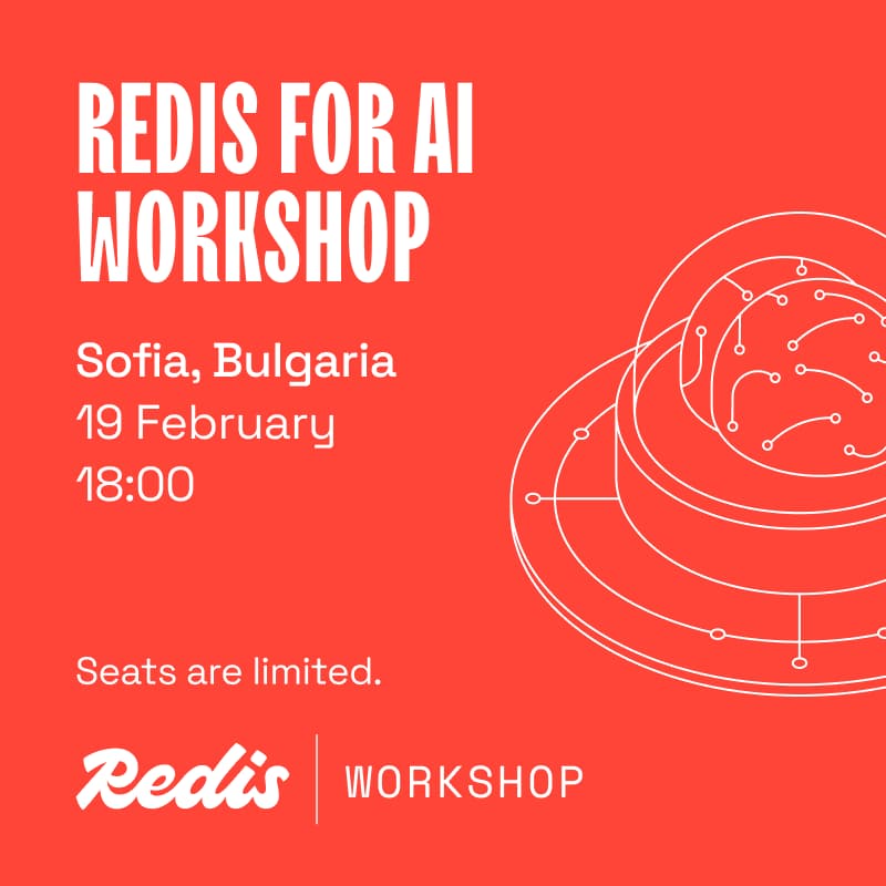 Cover Image for Redis for AI workshop