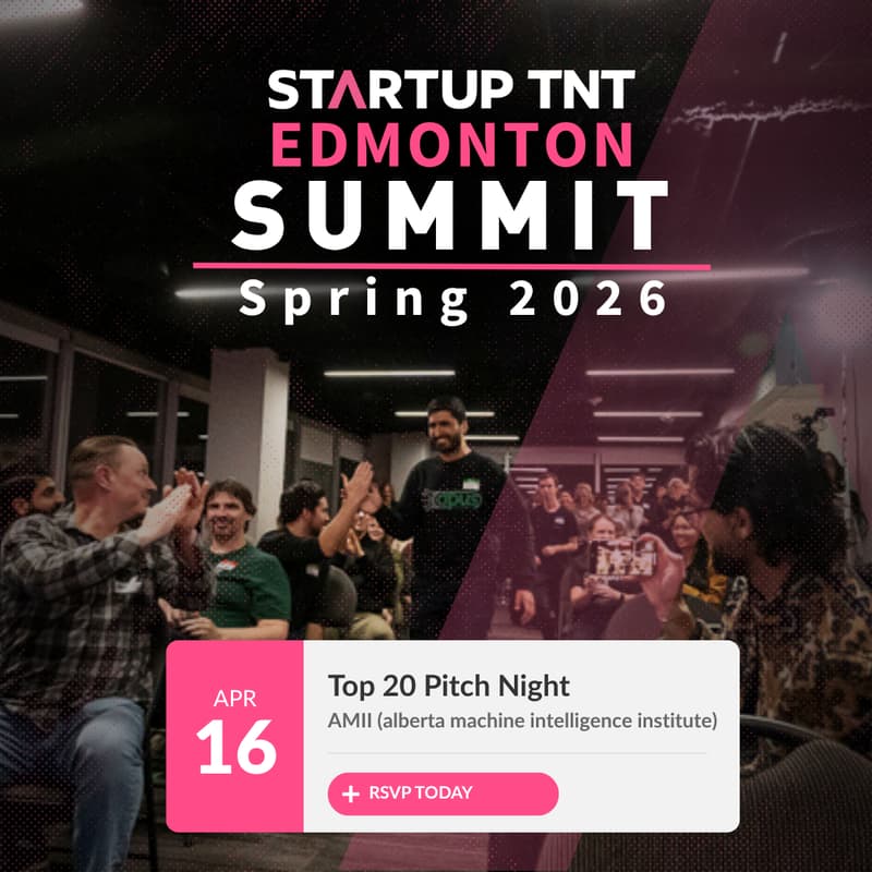 Cover Image for Startup TNT - Pitch Night - Edmonton