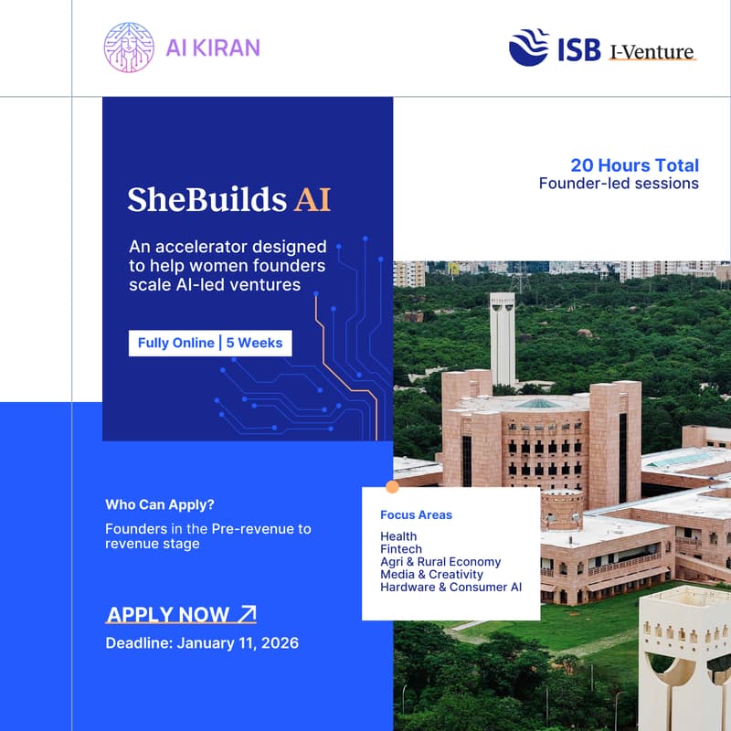 Cover Image for SheBuilds AI Accelerator