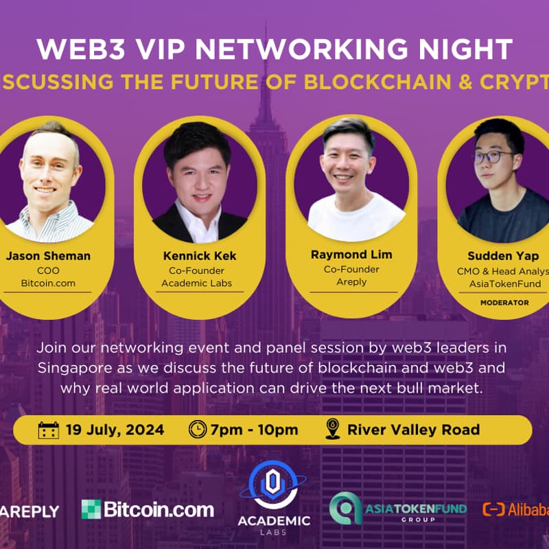 Web3 VIP Networking Night -Singapore · Luma
