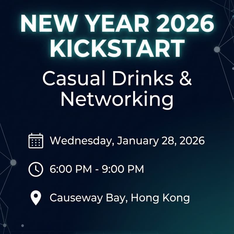 Cover Image for NEW YEAR 2026 KICKSTART: Casual Drinks & Networking