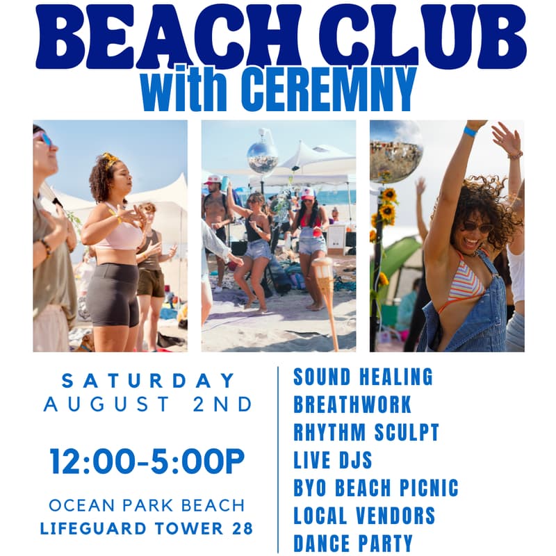 Cover Image for Superbloom Beach Club with CEREMNY