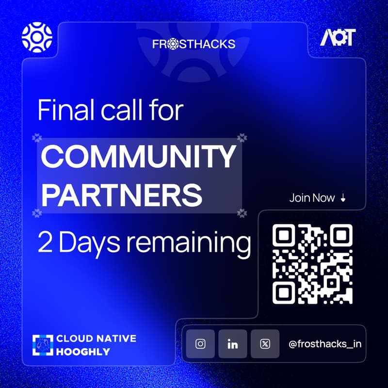 Cover Image for Call for Community Partners @FrostHacks