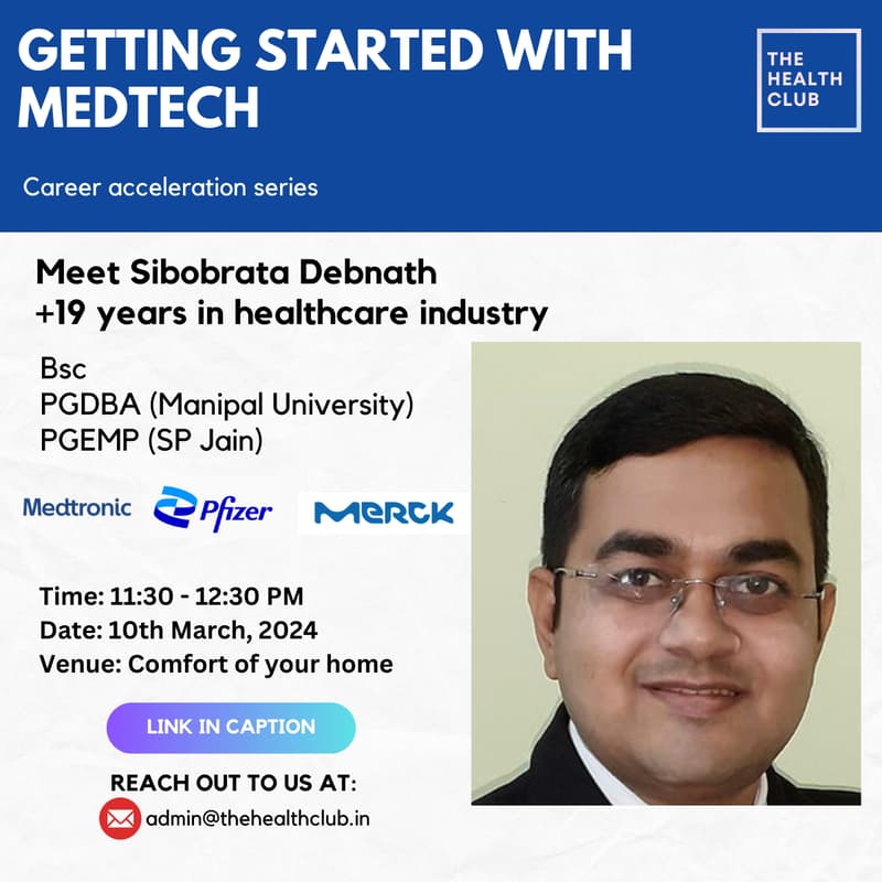 Cover Image for THC Expert session series: Getting started with medtech