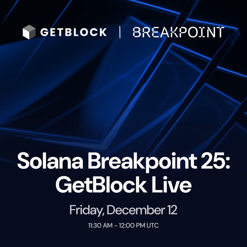 Cover Image for 🚀 Solana Breakpoint 2025: GetBlock Live