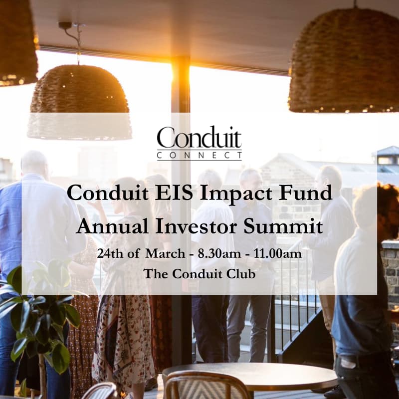Cover Image for Conduit EIS Impact Fund Investor Summit