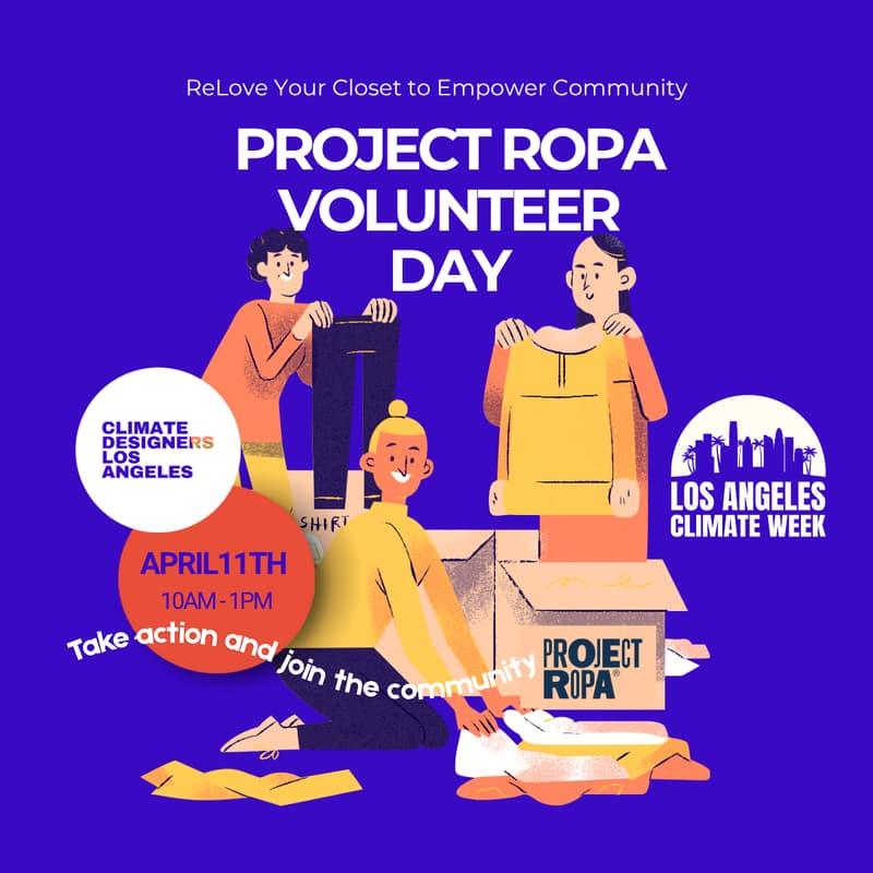Cover Image for ReLove Your Closet to Empower Community: Project Ropa Volunteer Day