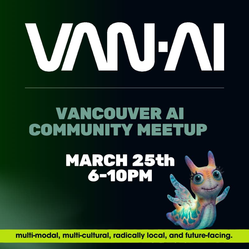 Cover Image for Vancouver AI Community Meetup: 03/25