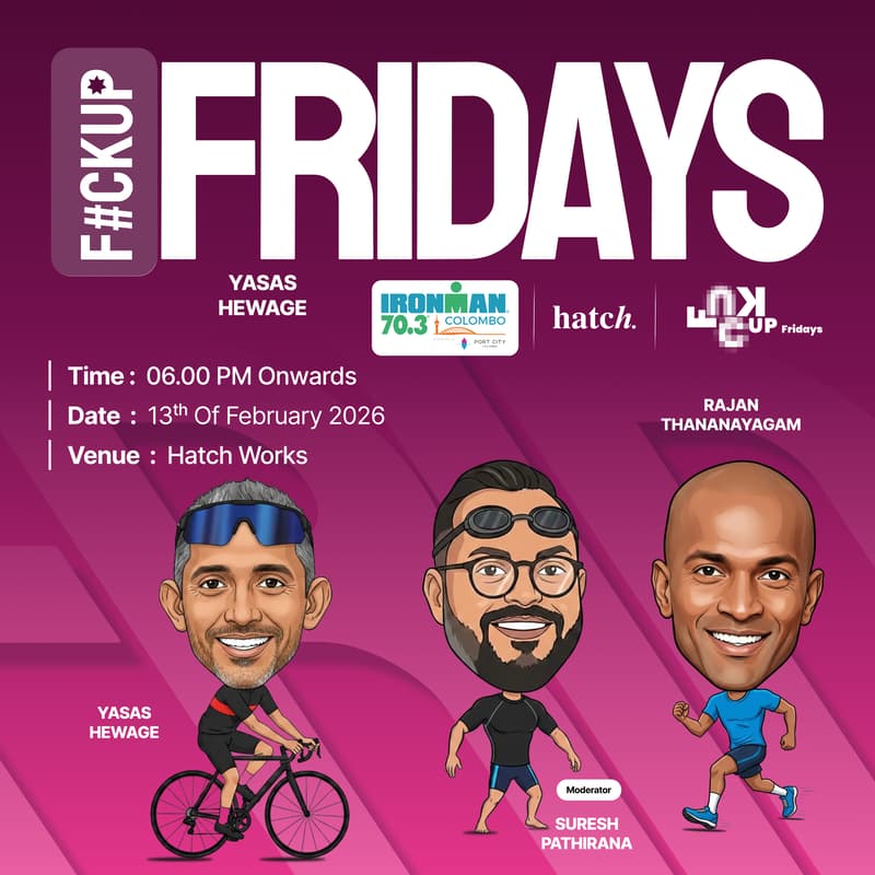 Cover Image for F-up Fridays! IRONMAN 70.3 Edition.