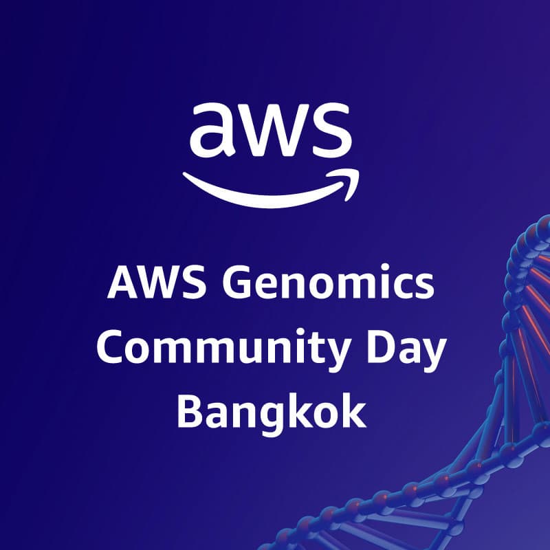 Cover Image for AWS Genomics Community Day Bangkok