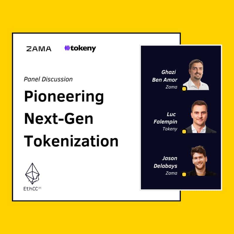 Cover Image for Zama x Tokeny - Pioneering Next-Gen Tokenization