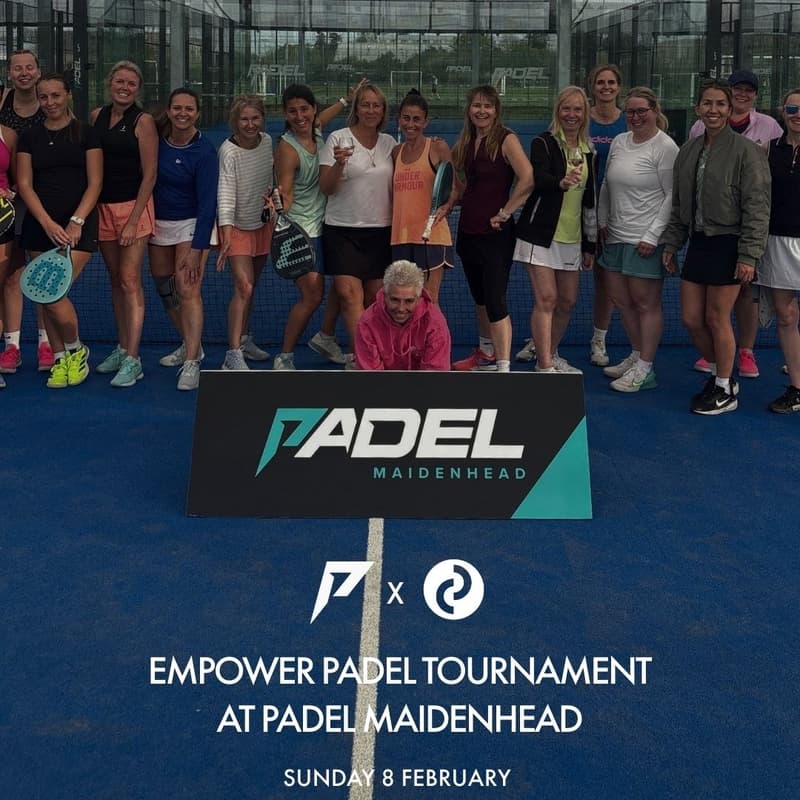 Cover Image for Empower Padel Foundation Tournament at Padel Maidenhead (Playtomic level 0-2-4)