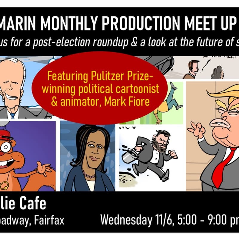 Cover Image for MARIN MONTHLY PRODUCTION MEETUP with Mark Fiore