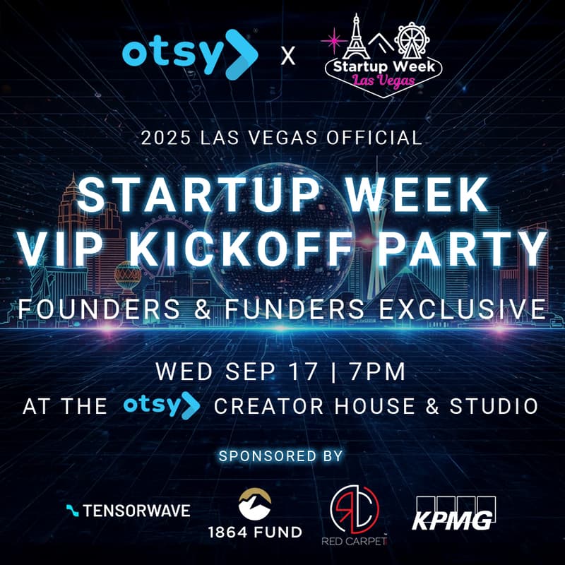 Cover Image for Las Vegas StartUp Week VIP Kickoff Party