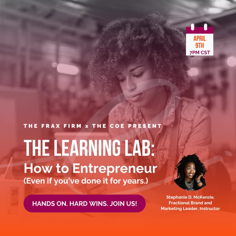 Cover Image for How to "Entrepreneur" (Event if you've done it for years.)