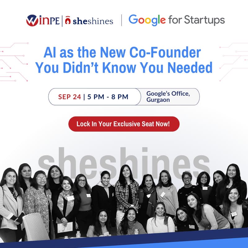 Cover Image for Winpe sheshines : AI as the New Co-Founder