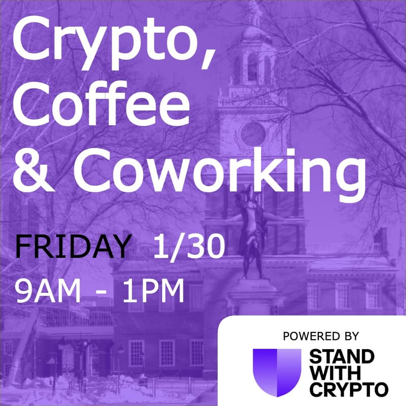 Cover Image for Crypto, Coffee & Coworking – Powered by Stand With Crypto