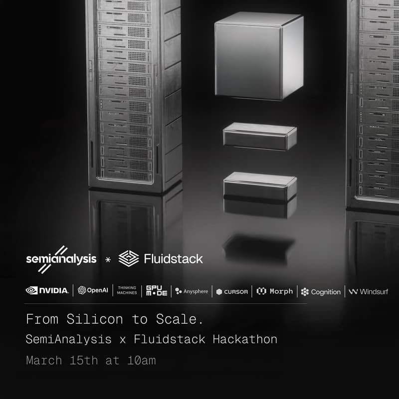 Cover Image for SemiAnalysis x Fluidstack Hackathon