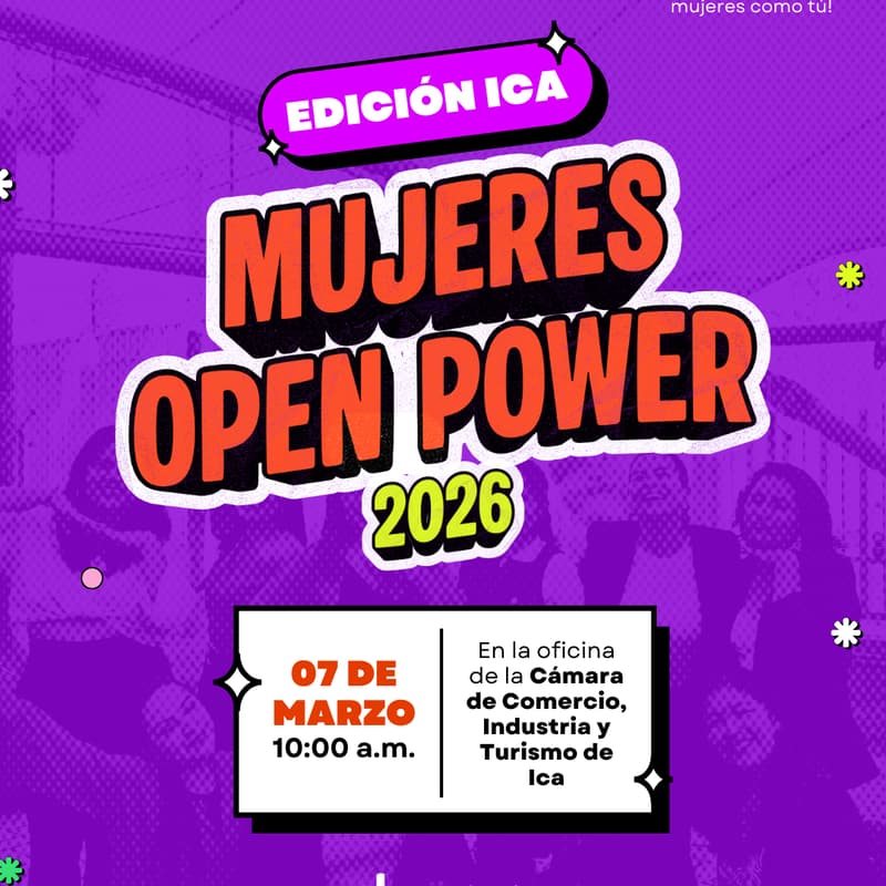 Foto de portada de Mujeres Open Power Ica: Conectando mundos🌎