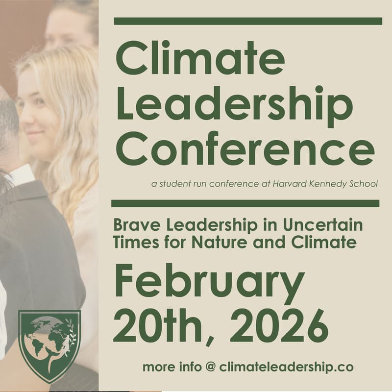 Cover Image for 2026 Climate Leadership Conference - Pre-Event Networking Session