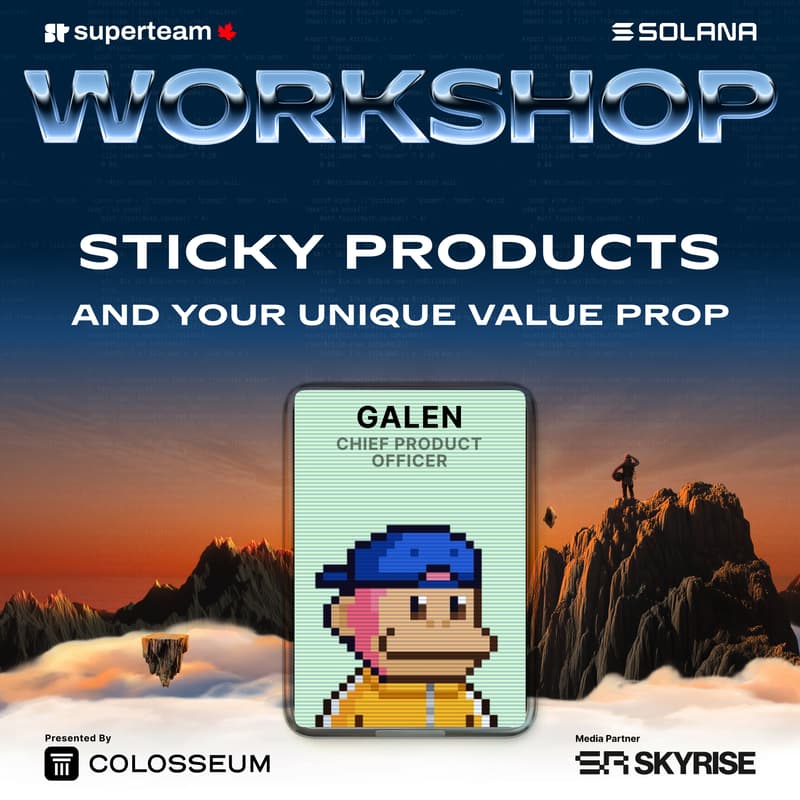 Cover Image for Sticky Products & Your Unique Value Prop: for FRONTIER Builders.