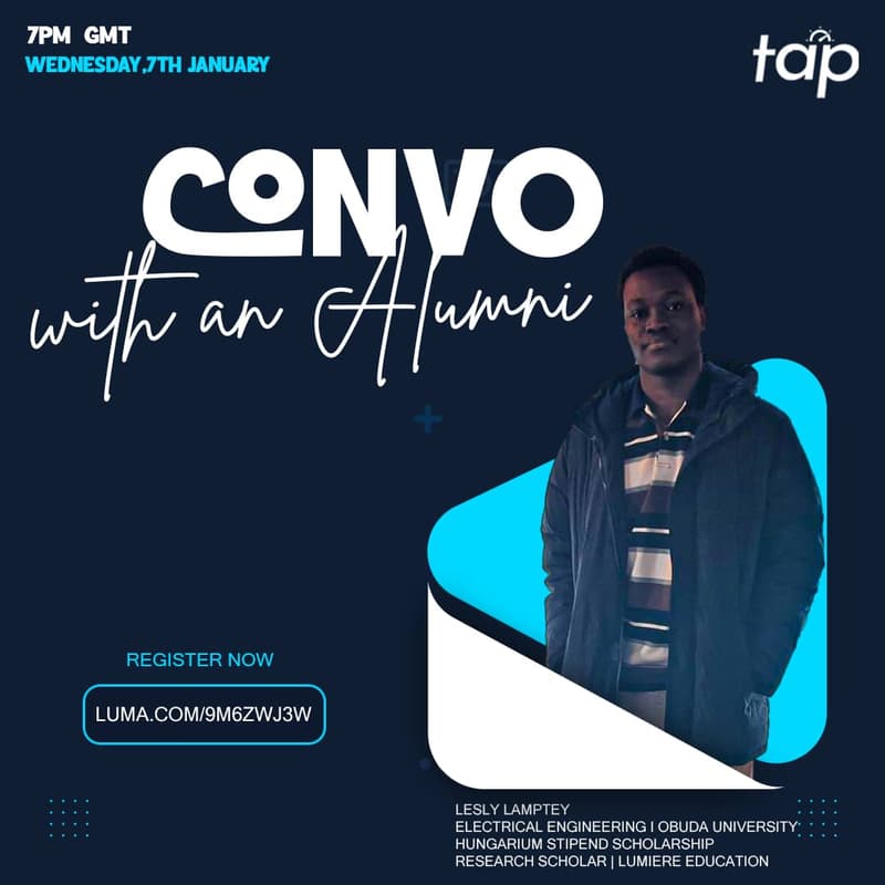 Cover Image for Convo With An Alumni | TAP