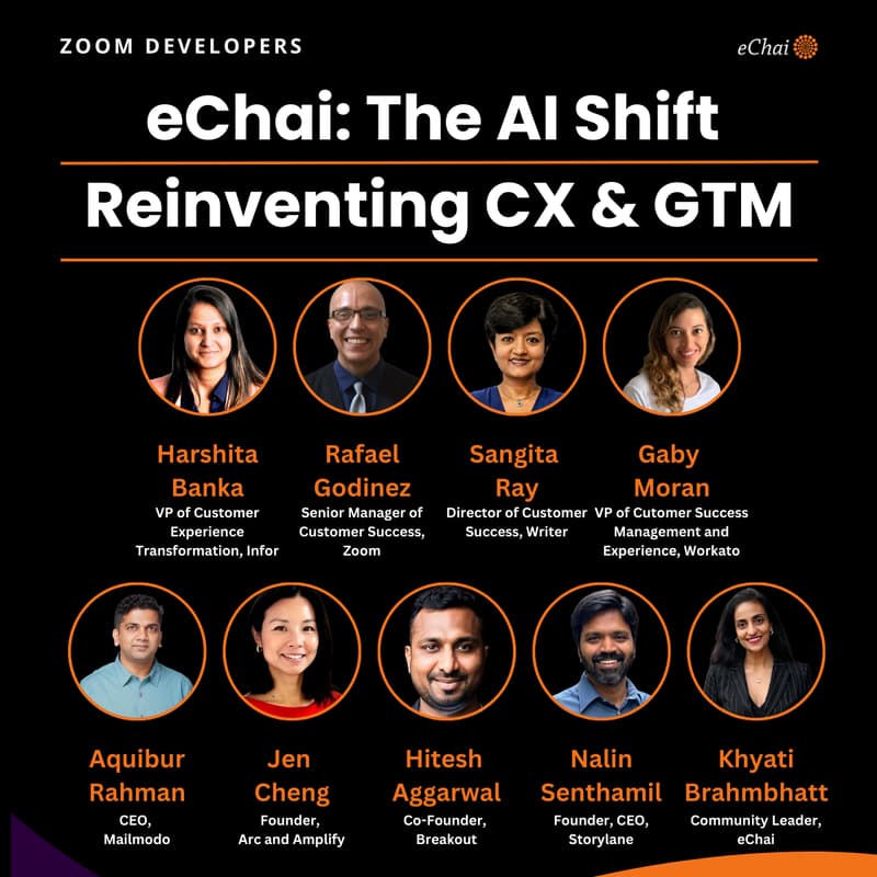 Cover Image for eChai: The AI Shift — Reinventing CX & GTM