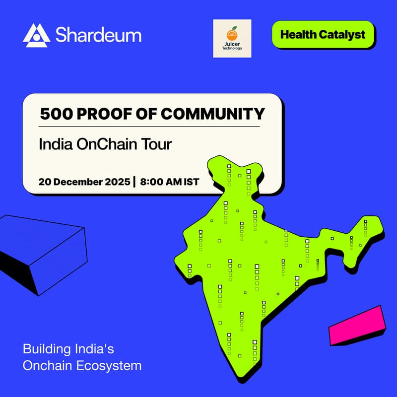Cover Image for India OnChain Tour #7