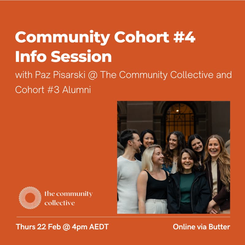 Cover Image for 🏵 Cohort #4 Info Session
