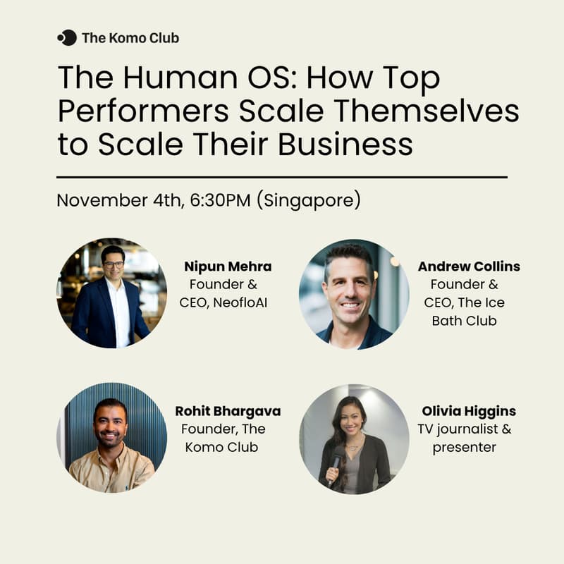 Cover Image for The Human OS: How Top Performers Scale Themselves to Scale Their Business