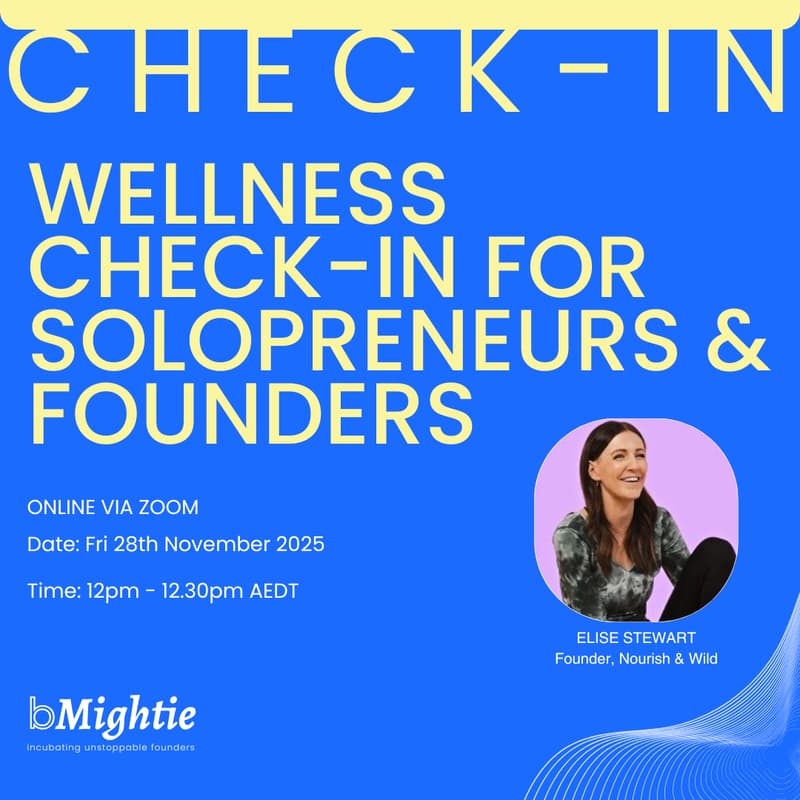Cover Image for π Wellness Check-In for Solopreneurs & Founders