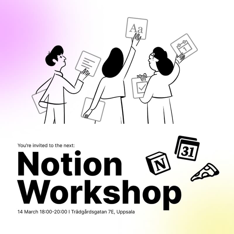 Cover Image for Notion Workshop!