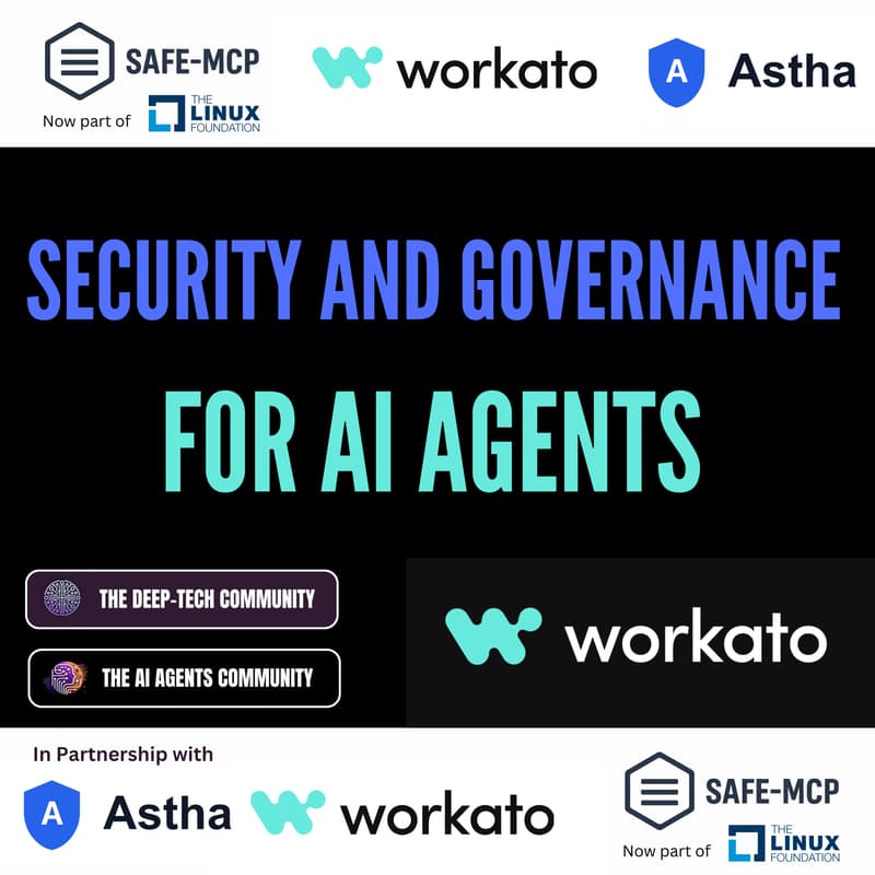 Cover Image for Security and Governance for AI Agents