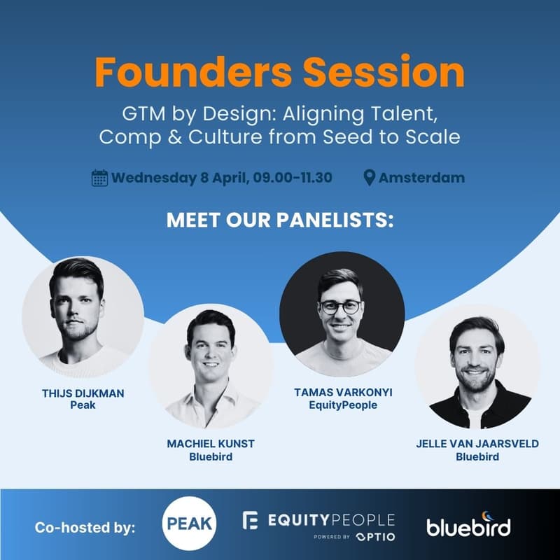 Cover Image for Founders Session: GTM by Design: Aligning Talent, Comp & Culture from Seed to Scale