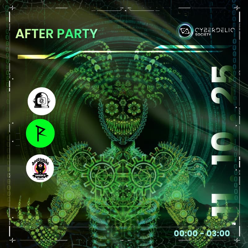 Cover Image for Cyberdelic Society SANTIAGO: After Party