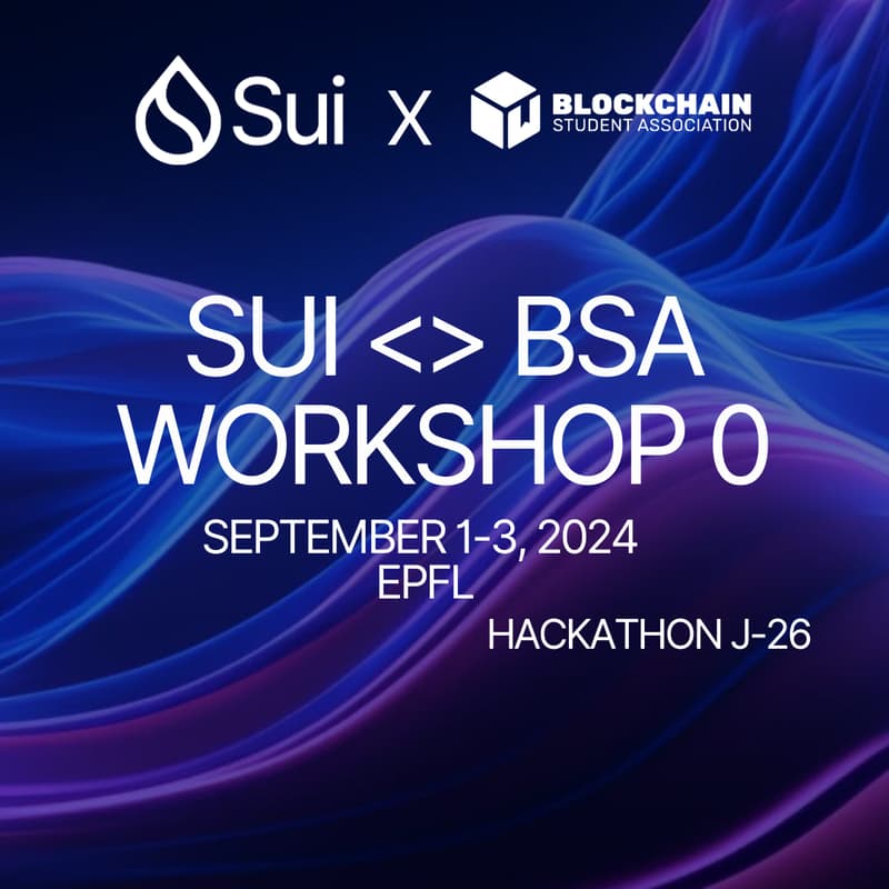 Cover Image for S4S <> BSA <> SUI: Introduction to Blockchain with Sui