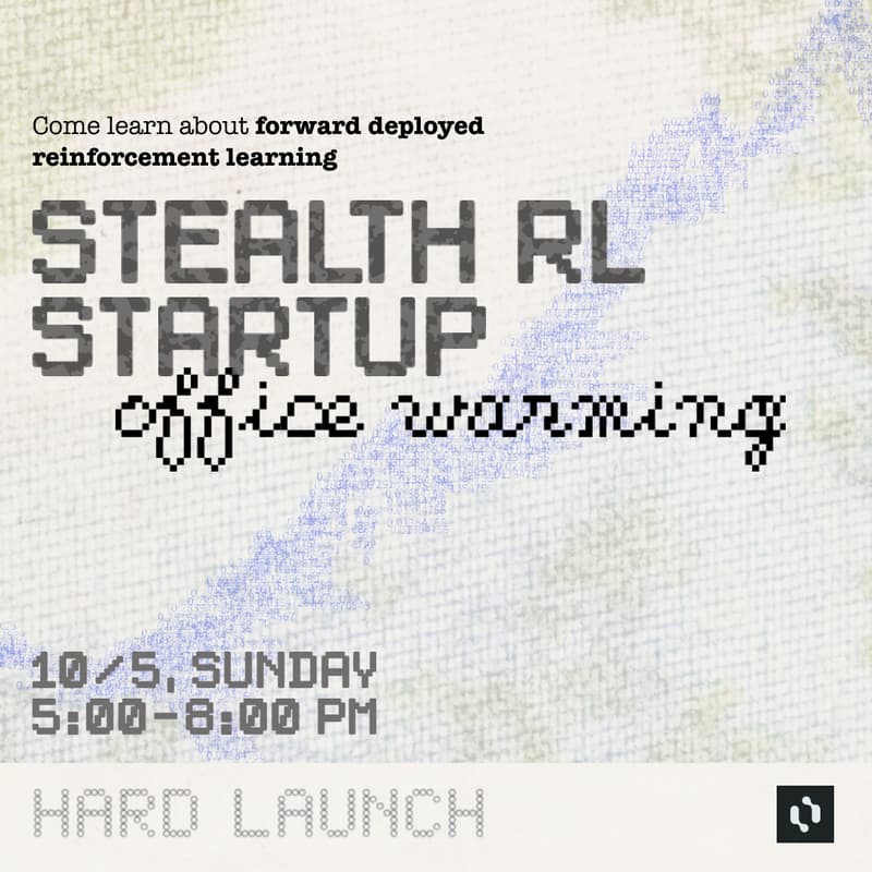 Cover Image for STEALTH RL STARTUP office warming