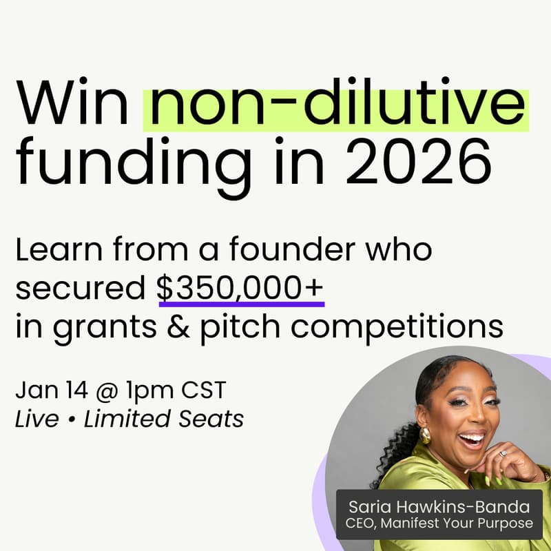 Cover Image for How to Win Non-Dilutive Funding in 2026