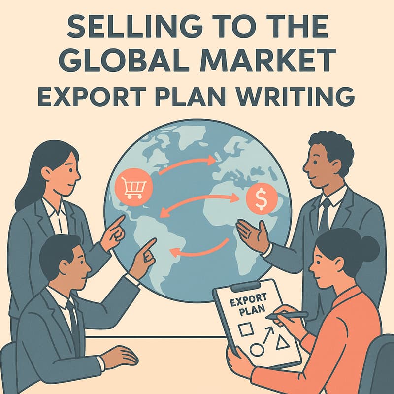 Cover Image for “Selling to the Global Market” and “Export Plan Writing"