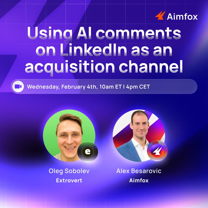 Cover Image for Using AI comments on LinkedIn as an acquisition channel