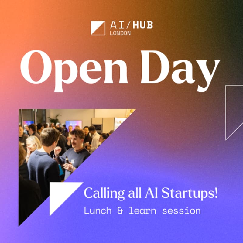 Cover Image for London AI Hub open day: Thurs 20 March