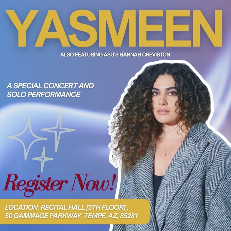 Cover Image for Yasmeen Live at ASU | Genocide Awareness Week Concert
