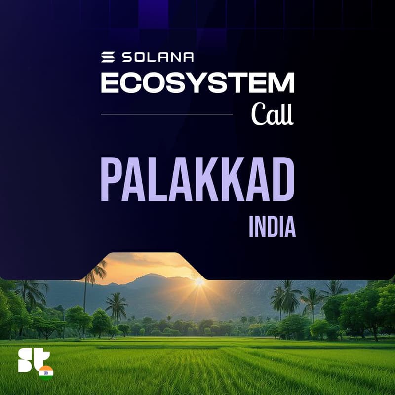 Cover Image for Solana Ecosystem Call IRL -Palakkad,India