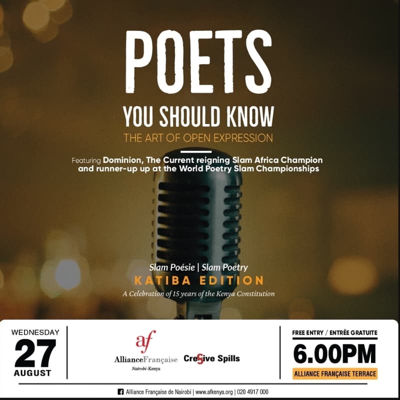 Cover Image for POETS YOU SHOULD KNOW: KATIBA EDITION