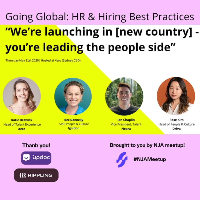 Cover Image for Going Global: HR & Hiring Best Practice